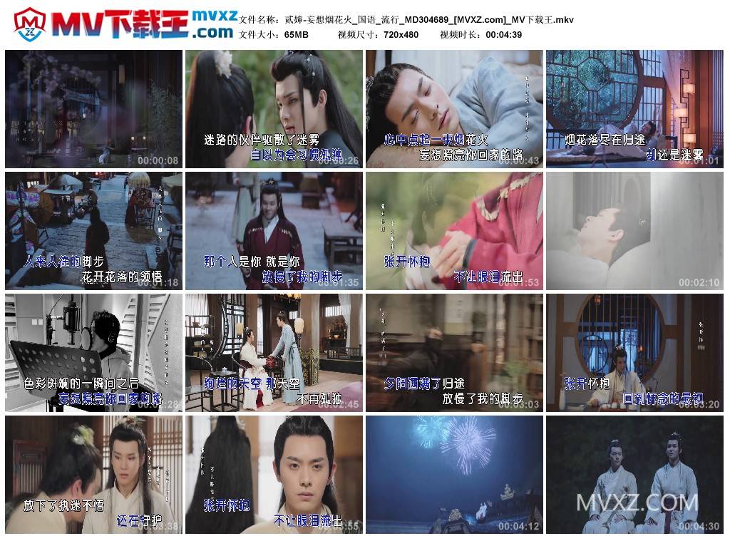 贰婶-妄想烟花火_国语_流行_MD304689